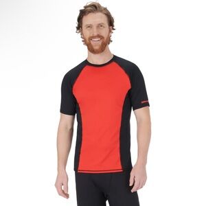 Sea-doo Men's Red and Black Swim Shirt